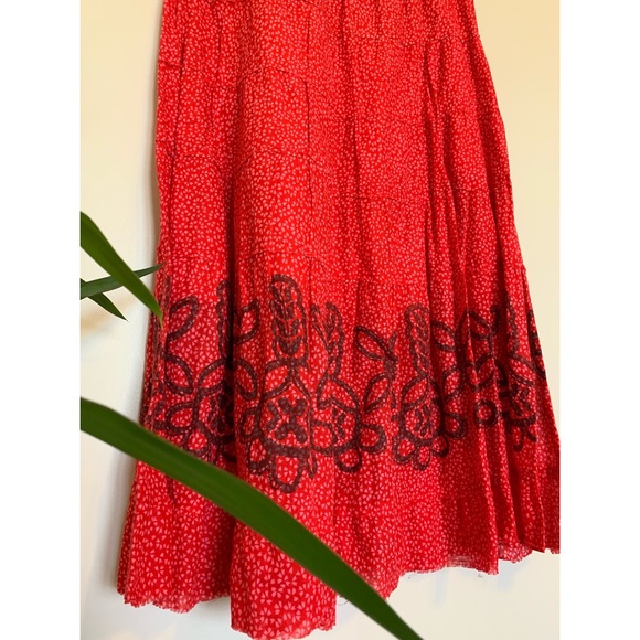 Free People Strapless Peasant Dress - Picture 3 of 4